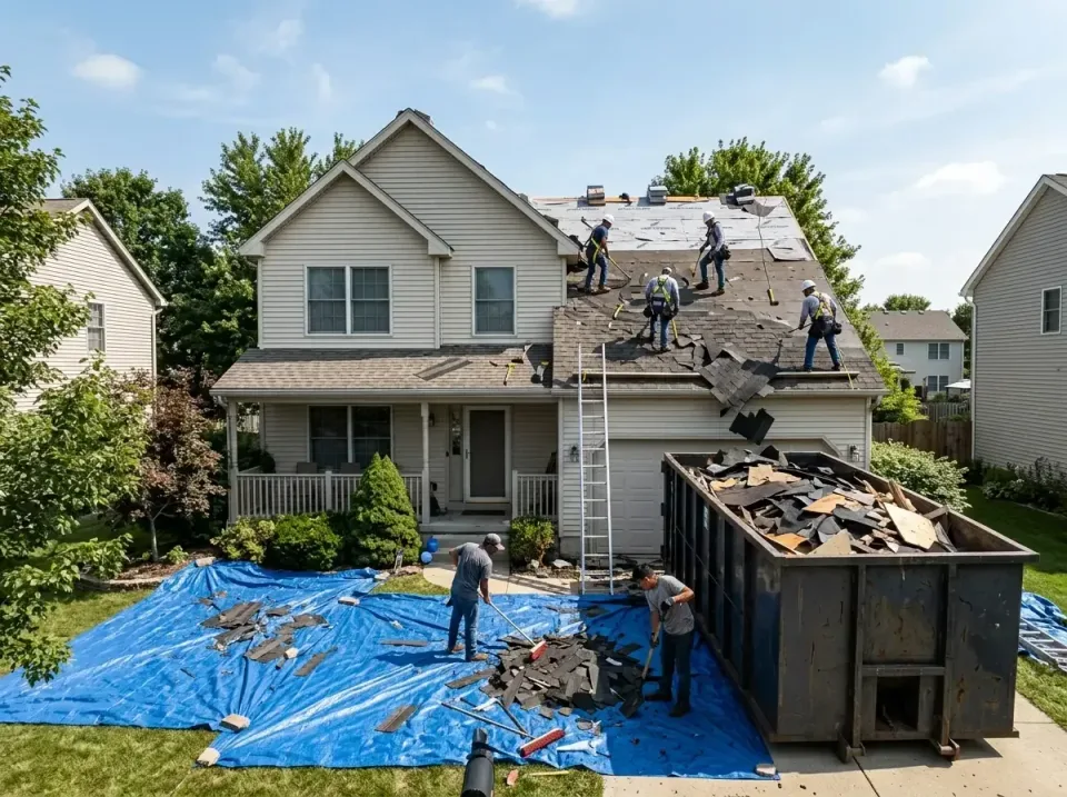 roof-replacement-debris-remova-004 — frequently asked questions, Cheapest Dumpster Rentals in San Diego, CA